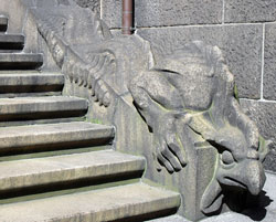 Dragon at Copenhagen`s Town Hall