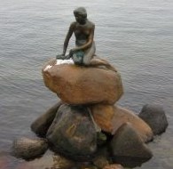 The little mermaid of Copenhagen