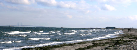 Amager Beach in Copenhagen, Denmark