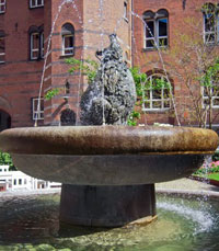 Bear Fountain Copenhagen Denmark